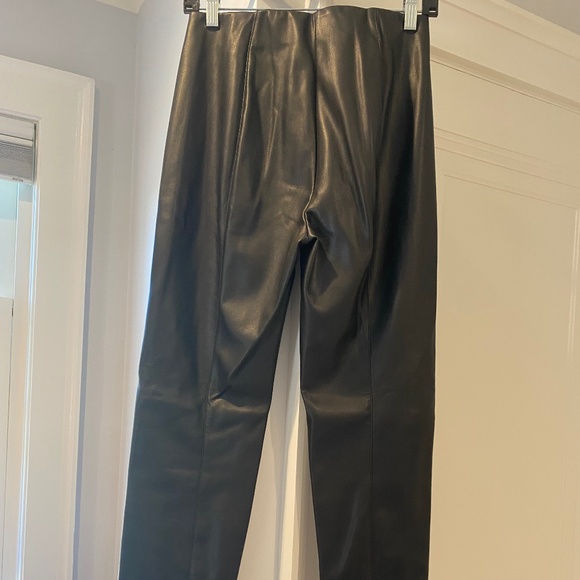 Ann Taylor Faux Leather Pant - Picture 4 of 4